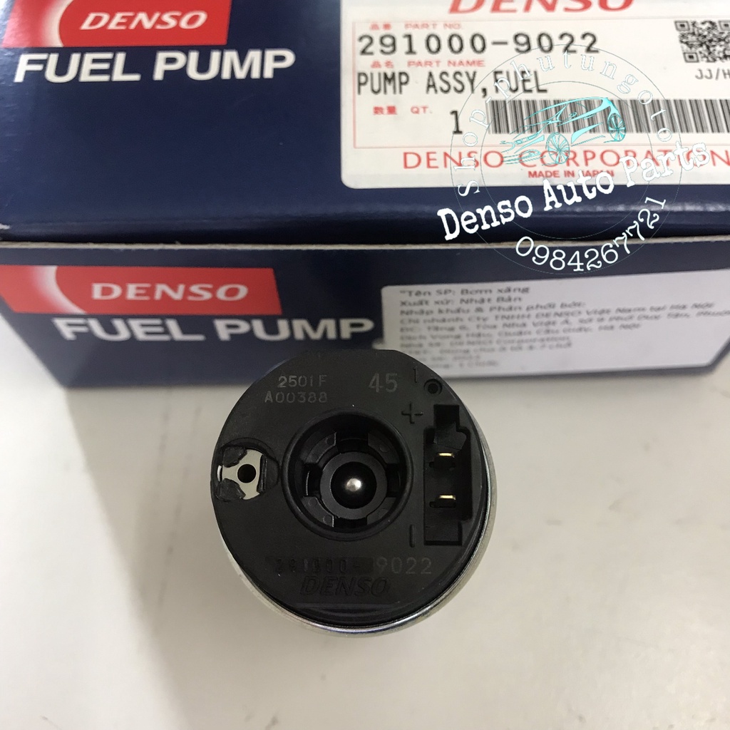 Bơm xăng Toyota innova, fortuner, hilux chính hãng Denso 291000-9022