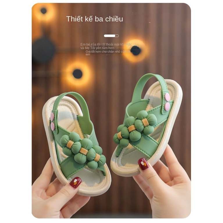 Giày Sandal Đế Mềm Chống Trượt Chất Lượng Cao 2022 Cho Nữ
