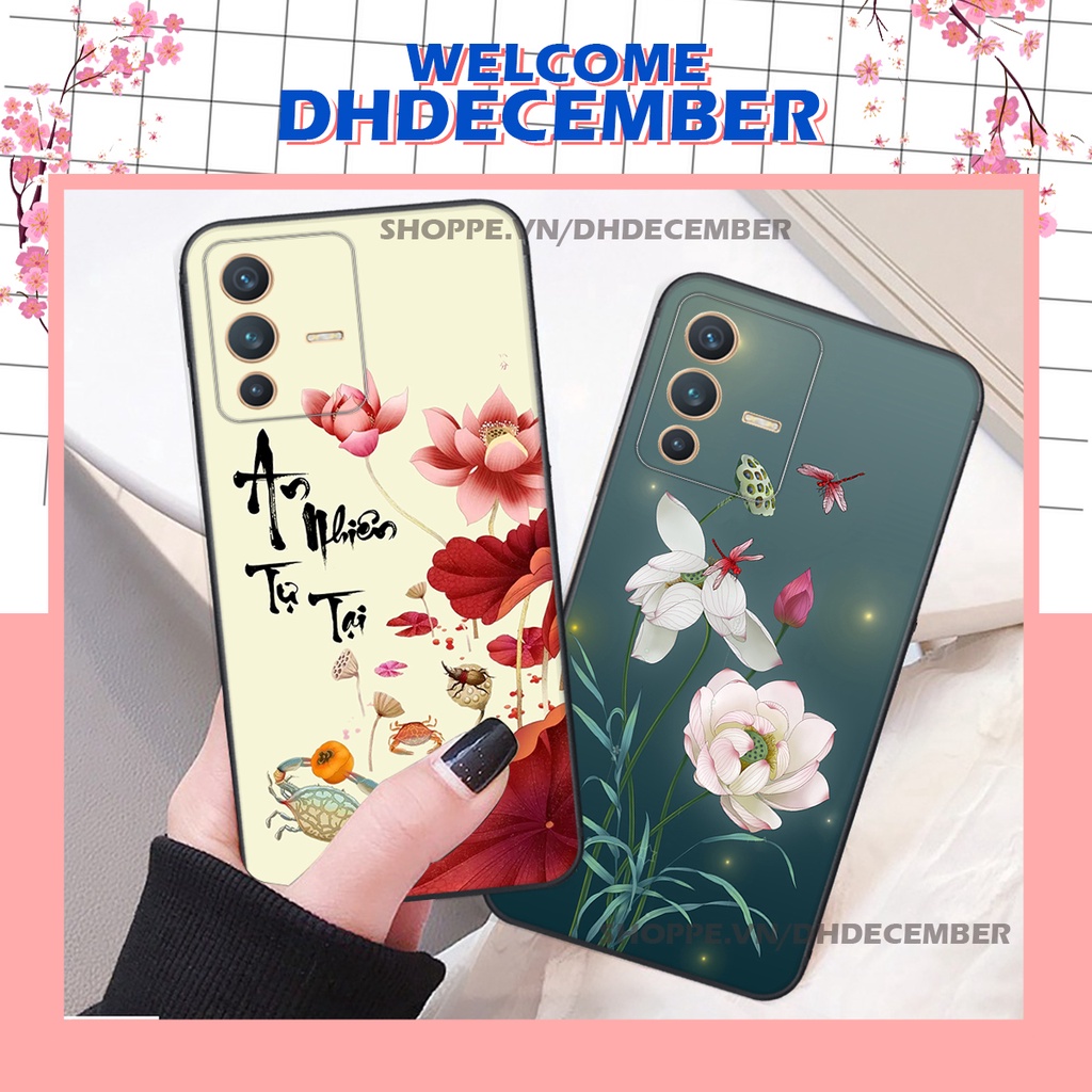 Ốp lưng Vivo V23 5G in hình thư pháp tâm an vạn sự an ,mã đáo thành công SIÊU CHẤT