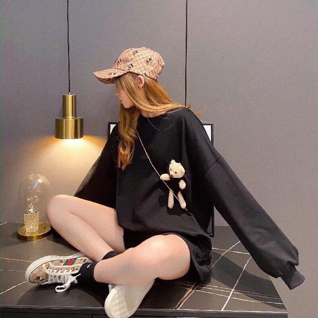 ÁO HOODIE LƯNG GẤU SIÊU CUTE(video thật) | BigBuy360 - bigbuy360.vn