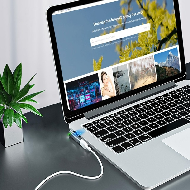 Đầu chuyển đổi USB Type C 60W cho Táo sạc ko dây táo 2 laptop táo Pro chất lượng cao