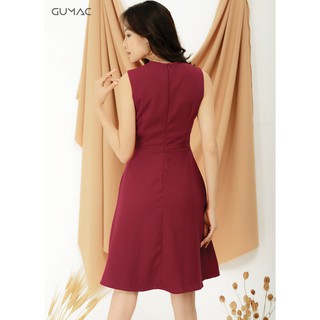 Đầm nơ ngực cách điệu GUMAC MS09948_DO