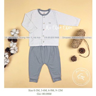 Bộ cài thẳng dài tay petit Nous