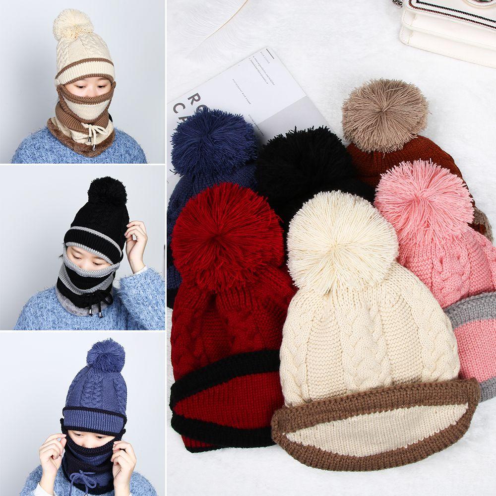 SUMU Mũ Len Beanie ThờI Trang Cho Nữ