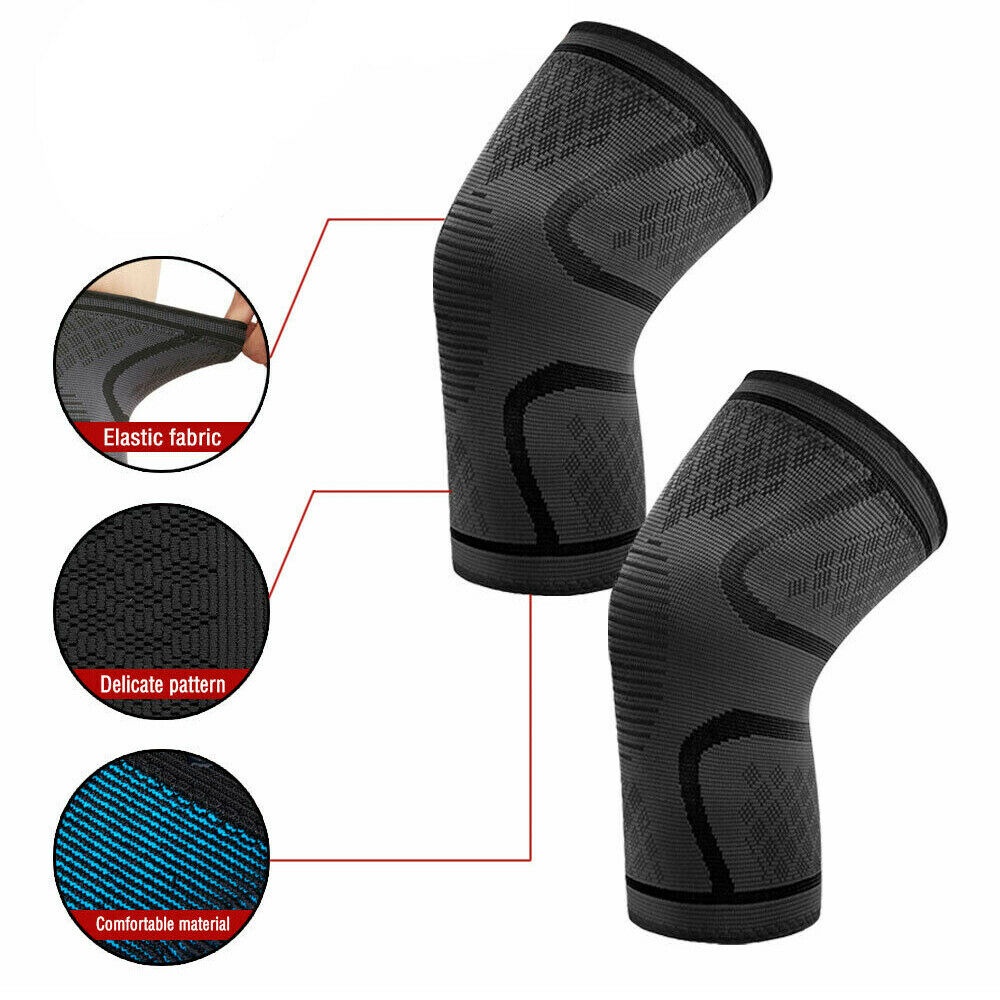 Đệm bảo vệ đầu gối hỗ trợ giảm đau khớp bằng nylon co giãn nhiều màu sắc