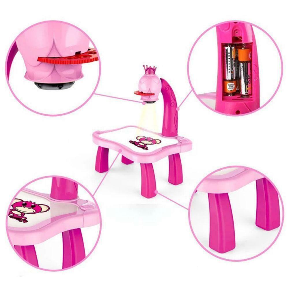 Đồ Chơi Máy Chiếu Đèn Led Nghệ Thuật Cho Bé