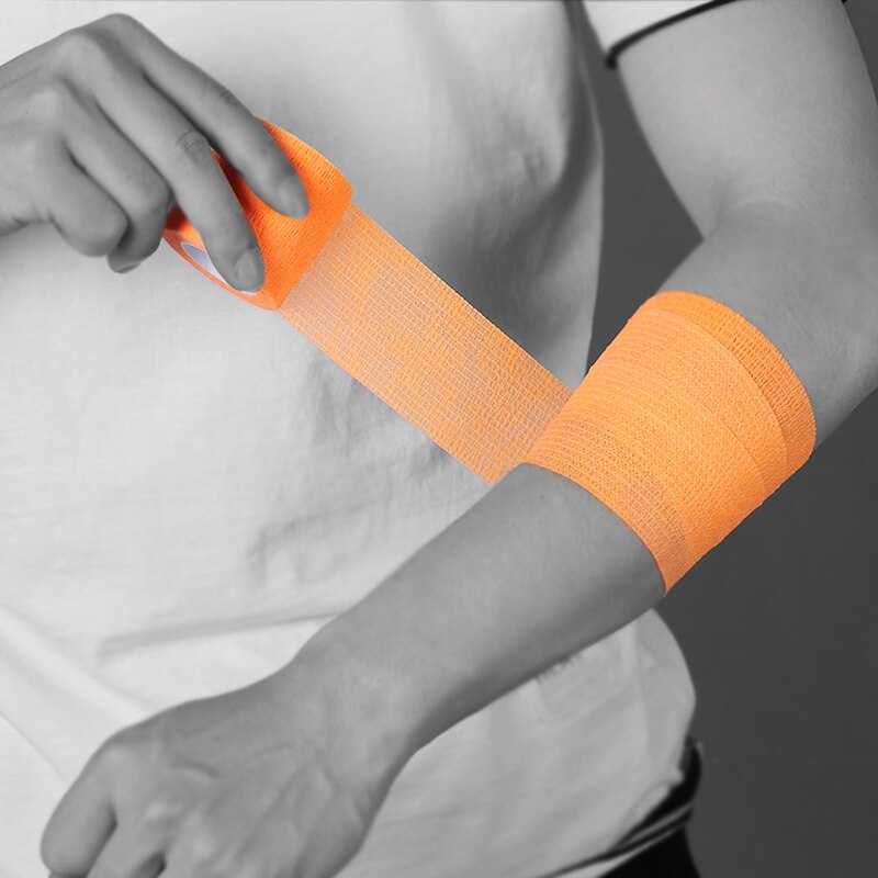 [Hàng mới về] Cuộn băng quấn tự dính bảo vệ cơ thể đa năng cỡ 5cmX4.5m
