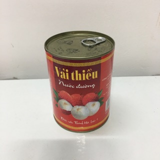 Vải Thiều Ngâm Nước Đường Thanh Hà loại 1 - 565g