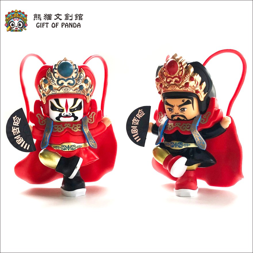 ☞Panda wen gen shop small sichuan opera face doll toy foreigners Chinese wind creative gift