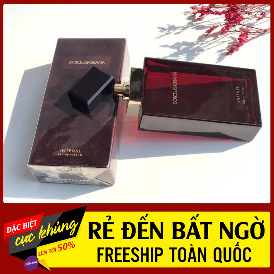 Nước Hoa Nữ, Nước Hoa Thơm Lâu DG Intense 100ml Hương Thơm Ngọt Quyến Rũ Thơm Lâu 12h