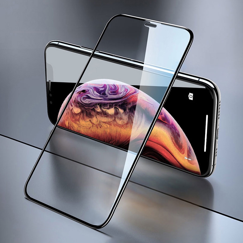 Kính Cường Lực 9D HD Bảo Vệ Toàn Màn Hình Cho iPhone 11 Pro XS MAX XR X 10 SE 7 8 6s Plus