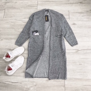 ÁO KHOÁC LEN FORM DÀI (KÈM HÌNH KÈM CLIP)