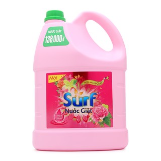 Chai nước giặt Surf Hương cỏ hoa diệu kỳ 3.8Kg