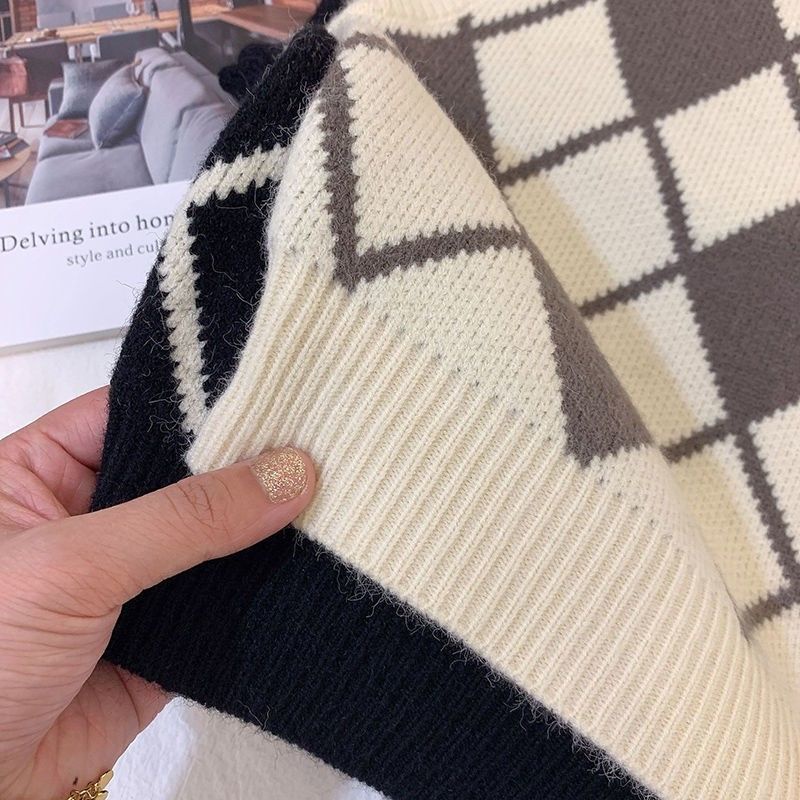 Áo Sweater Dệt Kim Không Tay Nhiều Màu Sắc Thời Trang Xuân Thu Dành Cho Bé Trai