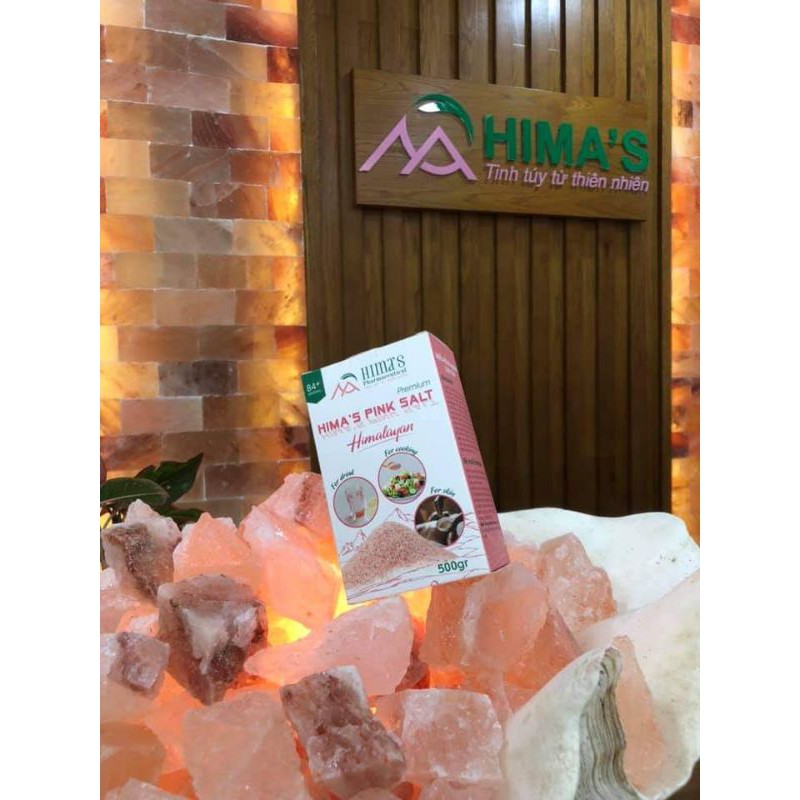 1kg muối hồng Hymalaya Hima's loại cao cấp