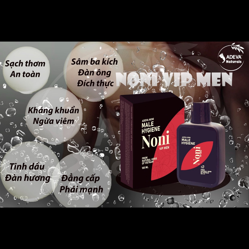 Tinh chất vệ sinh nam giới, gel vệ sinh nam từ Trái nhàu - FREESHIP - cho phái mạnh thêm kiện thân thể cho mọi cuộc vui