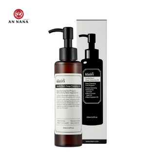 DẦU TẨY TRANG KLAIRS GENTLE BLACK DEEP CLEANSING OIL 150ML