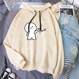 Hoodie búng tim Biu_Trj