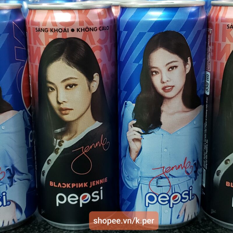 PEPSI X BLACKPINK chọn member, lon 330ml