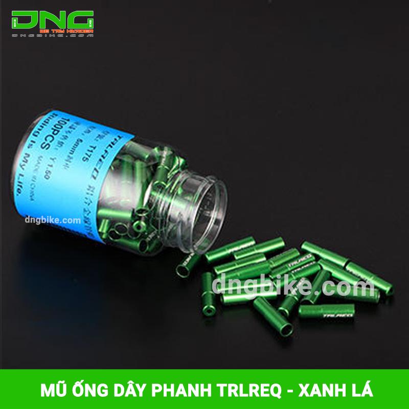 Mũ ống dây phanh xe đạp nhôm TRLREQ 5mm