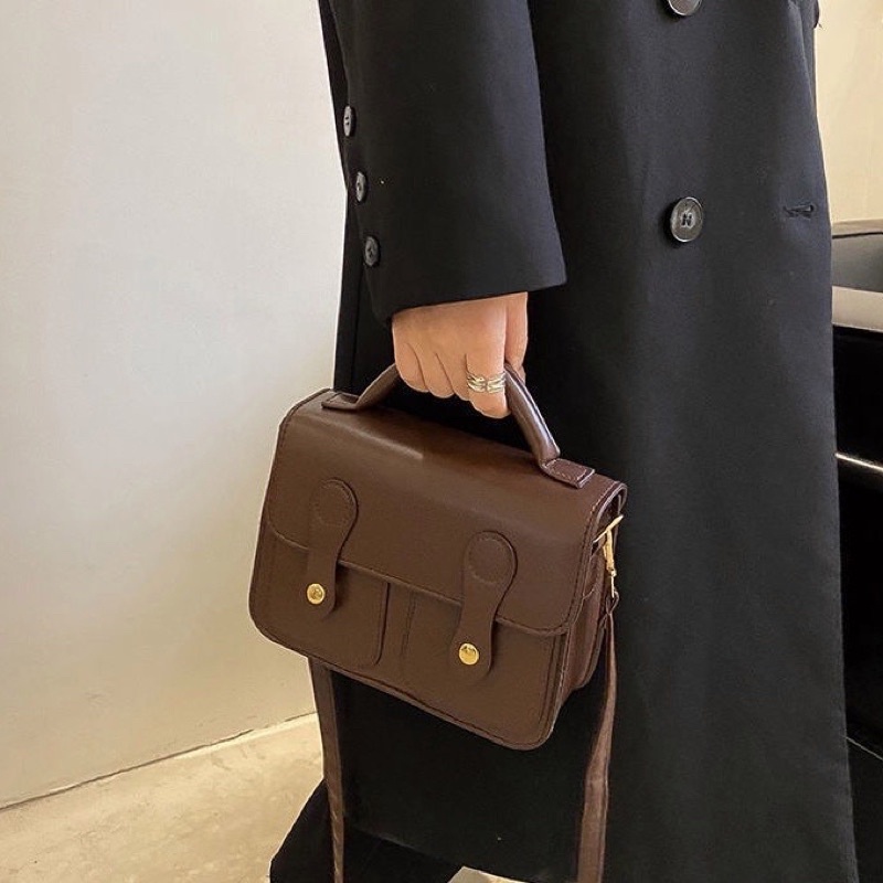 Túi Xách Nữ Nhỏ Xinh Phong Cách Retro [Đã Có Sẵn]