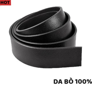 Dây Thắt Lưng Nam Da Thật Cao Cấp - Mềm, Bền ( BH 12 THÁNG) - Dành cho khoá trượt