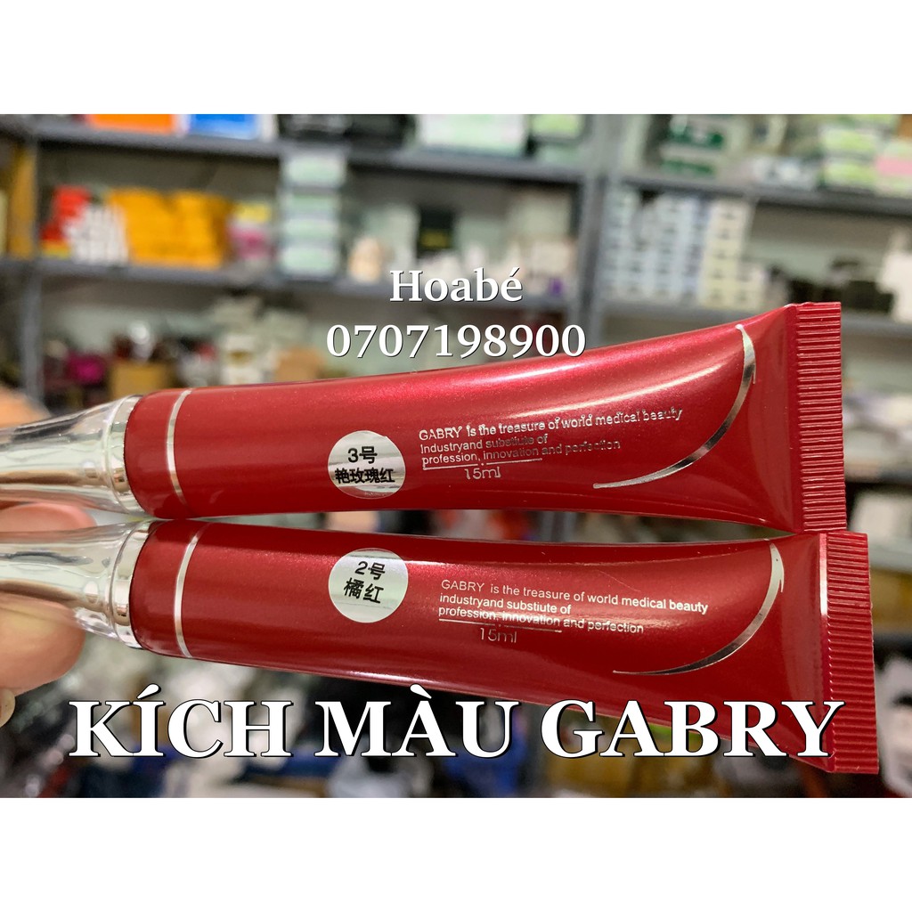 [Chính hãng] son dưỡng kích màu Gabry phun xăm | BigBuy360 - bigbuy360.vn