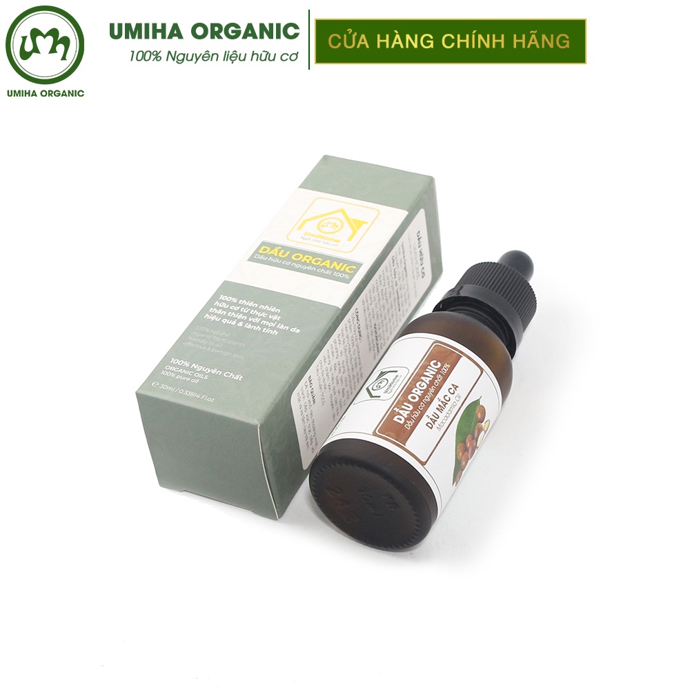 Dầu Macadamia UMIHOME nguyên chất 30ml Dưỡng tóc và dưỡng ẩm làm mền da hiệu quả