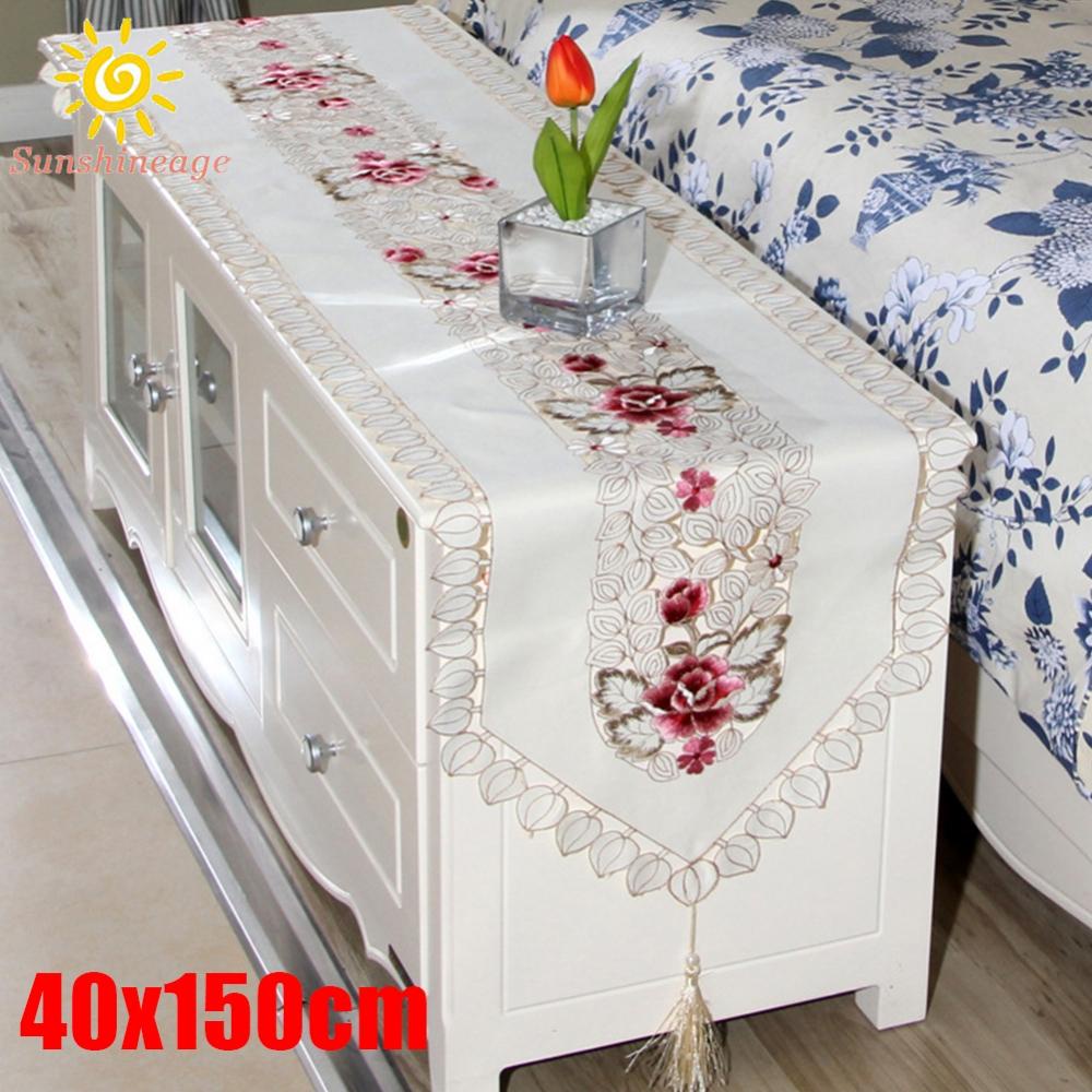 Khăn Ren Trải Bàn Hình Chữ Nhật