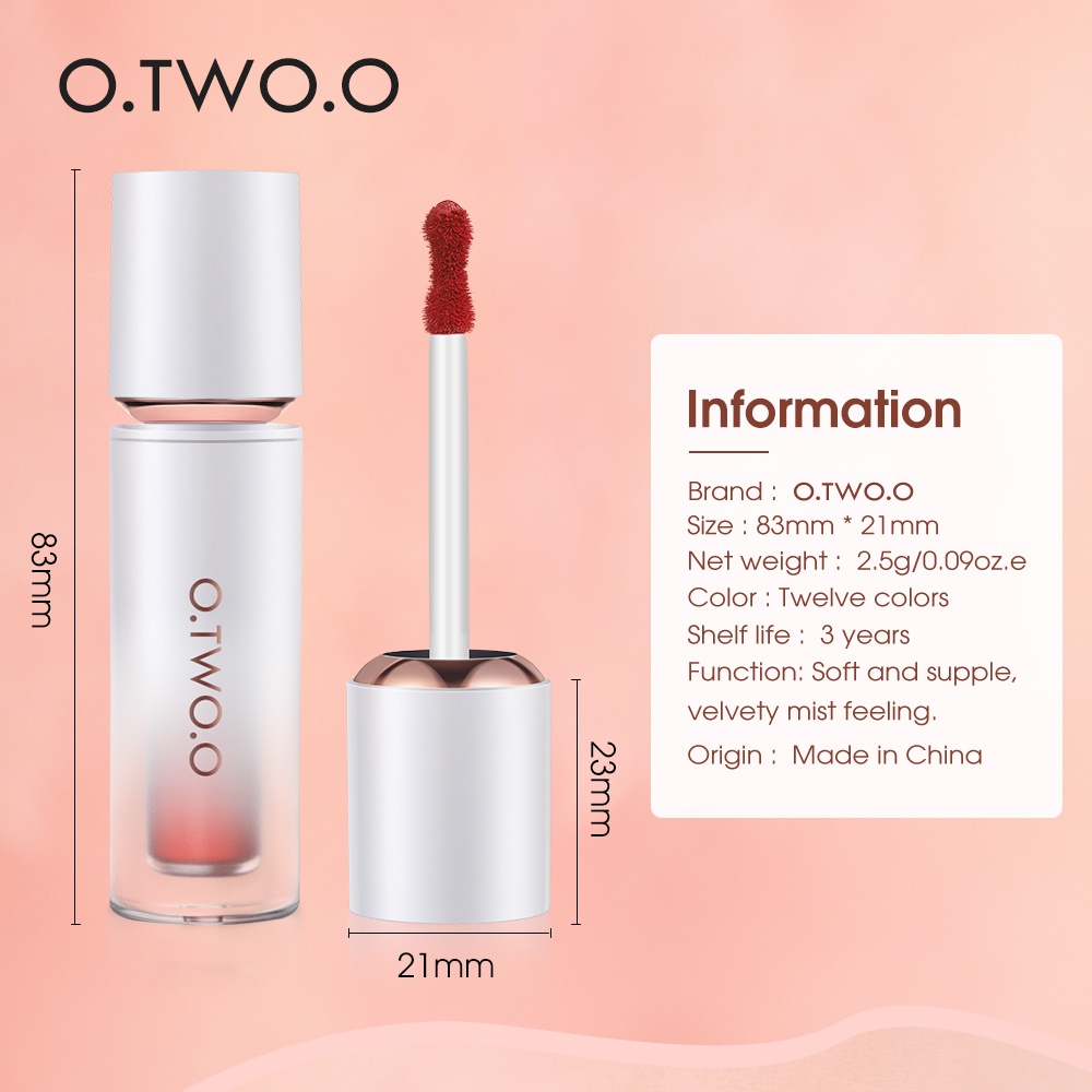 Son nước O.TWO.O mịn như nhung chống nước 2.5g | BigBuy360 - bigbuy360.vn