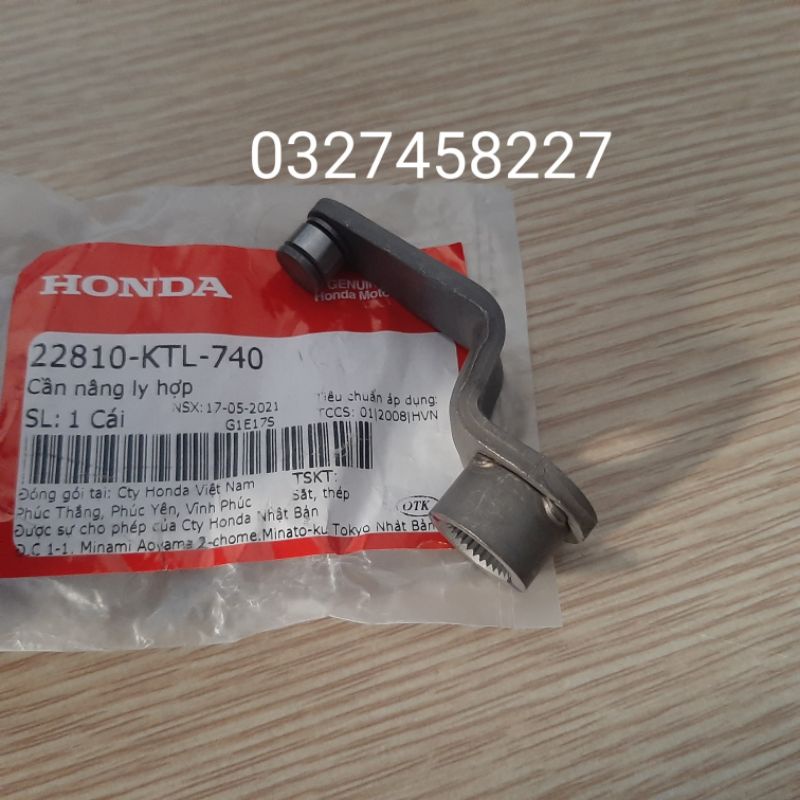 Cần gạt, ép ngắt nồi côn ly hợp xe DREAM, WAVE, FUTURE.... zin honda