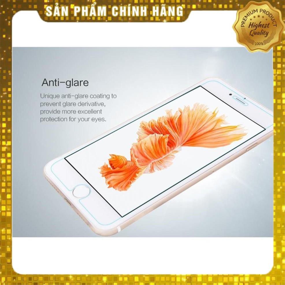 Miếng dán màn hình cường lực chính hãng Nillkin cho iPhone 7 / iPhone 8, H+ Pro mỏng 0.2 mm (mặt kính vát 2.5D)