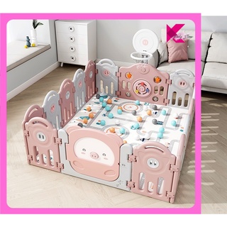  🌼HÀNG CAO CẤP🌼 Quây cũi nhựa cho bé - Quây nhựa cho bé hình heo 9BABY