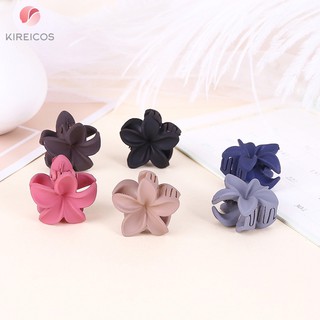 Set 6 Kẹp Gấp Tóc Nhỏ Nhám Hình Bông Cúc Đủ Màu No. 165