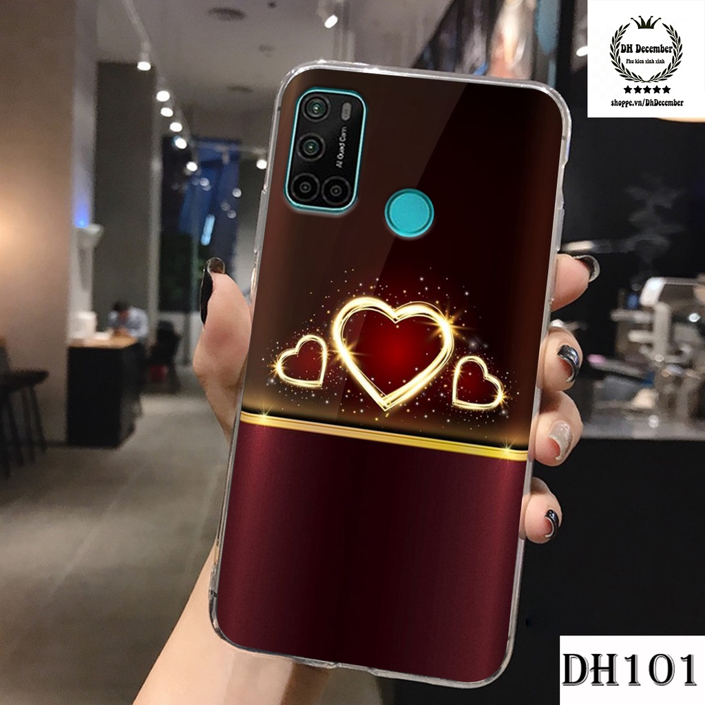 Ốp lưng Vsmart JOY 4 in hình hoa tinh tế , mới mẻ DH DECEMBER