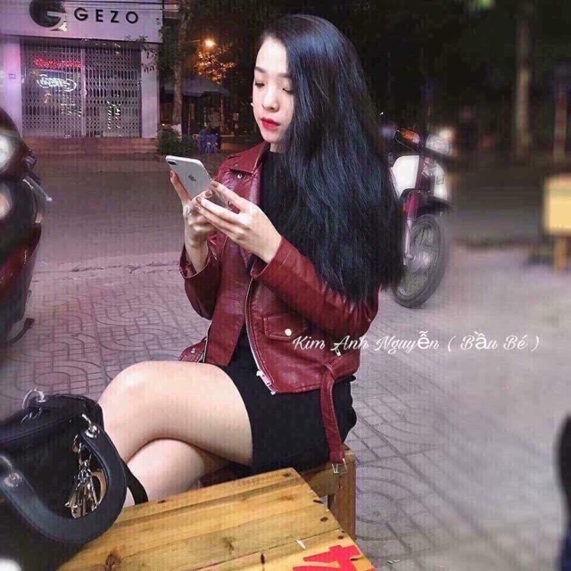 Áo da hothit hàng tqxk chất da quá đẹp quá hịn giá lại quá yêu k mua e này hơi phí | BigBuy360 - bigbuy360.vn