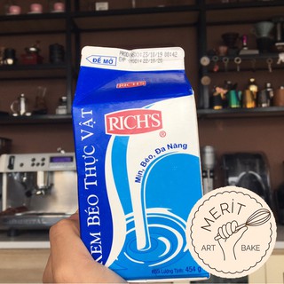 Kem béo thực vật Rich’s lùn 454g
