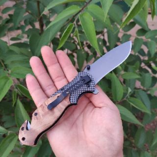 Dao gấp x50 cán bộc gỗ