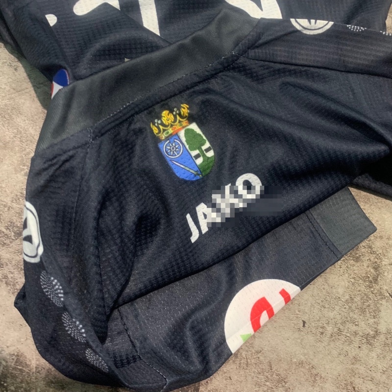 Bộ áo bóng đá SC Heereveen đen 2021-2022