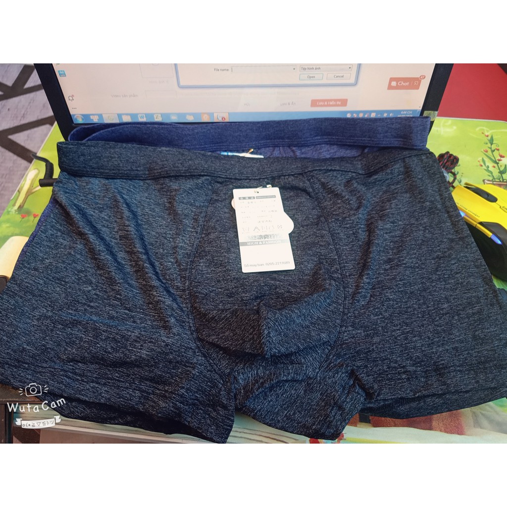 Quần Sịp Đùi Chéo Nam Xuất Nhật [KHÔNG XỊN-HOÀN TIỀN] Cotton Lạnh Cao Cấp Kháng Khuẩn Mát Rượi