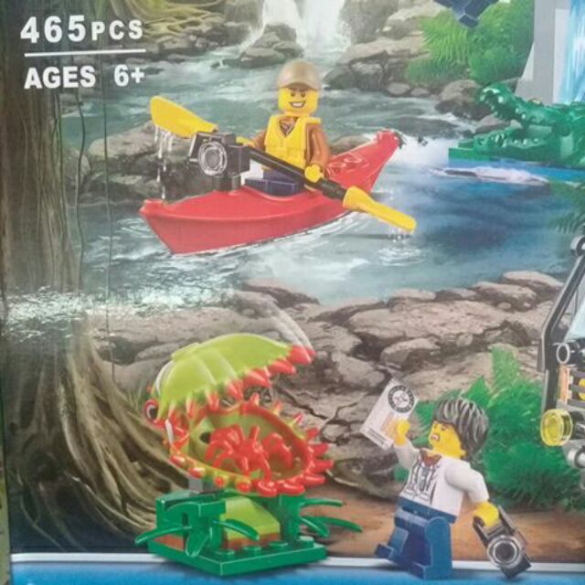 Lego city 10711. Lego thám hiểm rừng xanh.