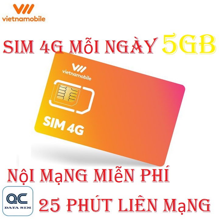 Sim 4G vietnamobile Phát Lộc new 150GB gọi miễn phí 25 phút liên mạng tặng 60k có sẵn tháng đầu