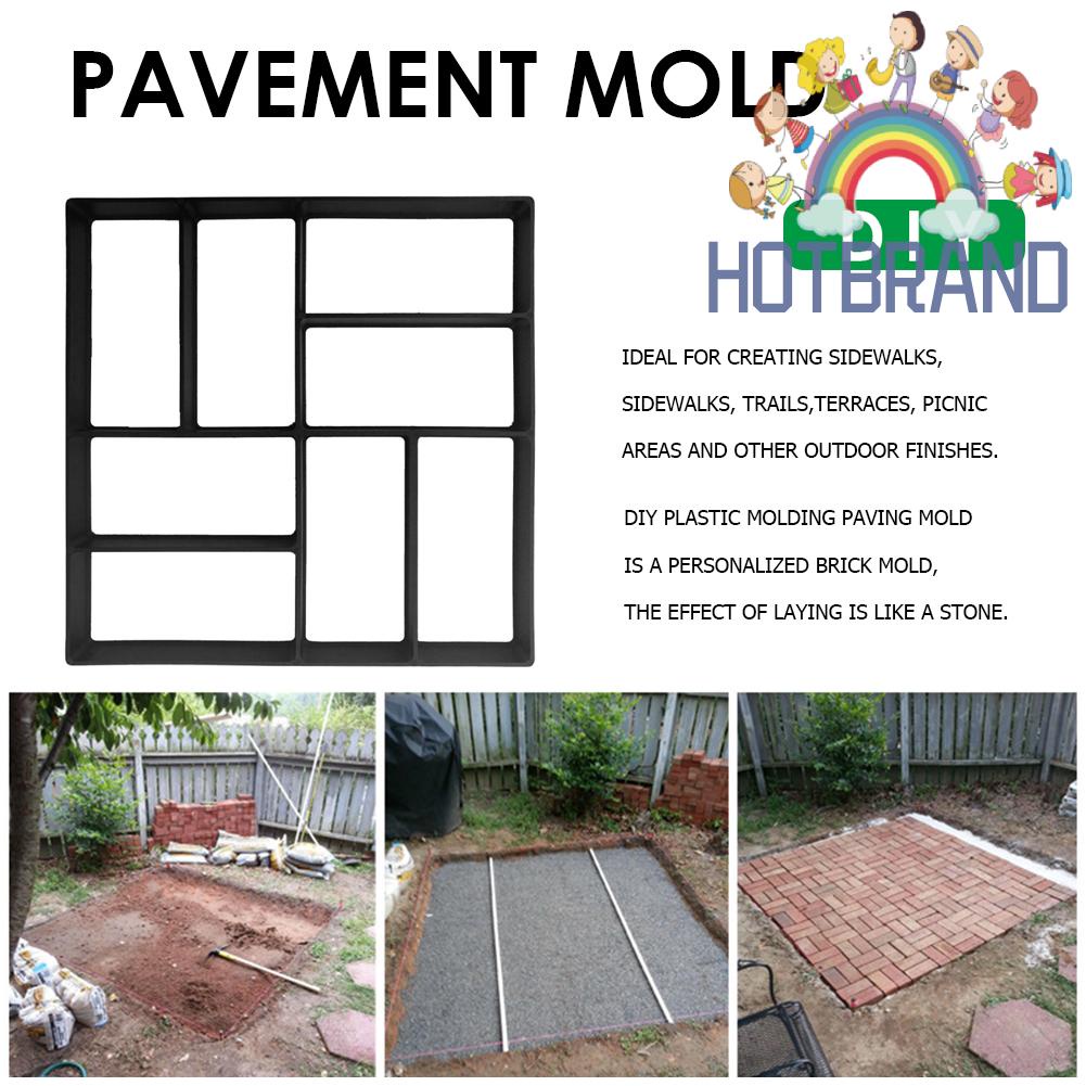 Khuôn Làm Gạch Xi Măng Lát Sân Vườn DIY