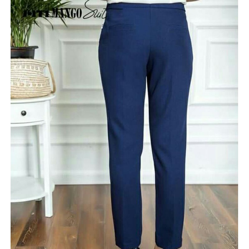 🍀 [Xả Kho] Quần vải/Quần mango nữ dáng suông - Quần âu nữ xếp ly chất đẹp | BigBuy360 - bigbuy360.vn