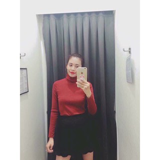 Áo len tăm cao cổ giữ nhiệt