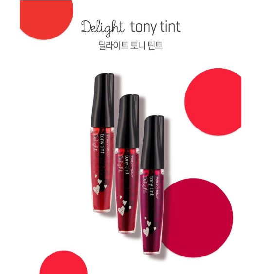 (hàng Mới Về) Son Tint Tony Moly Delight 100% Chính Hãng | BigBuy360 - bigbuy360.vn