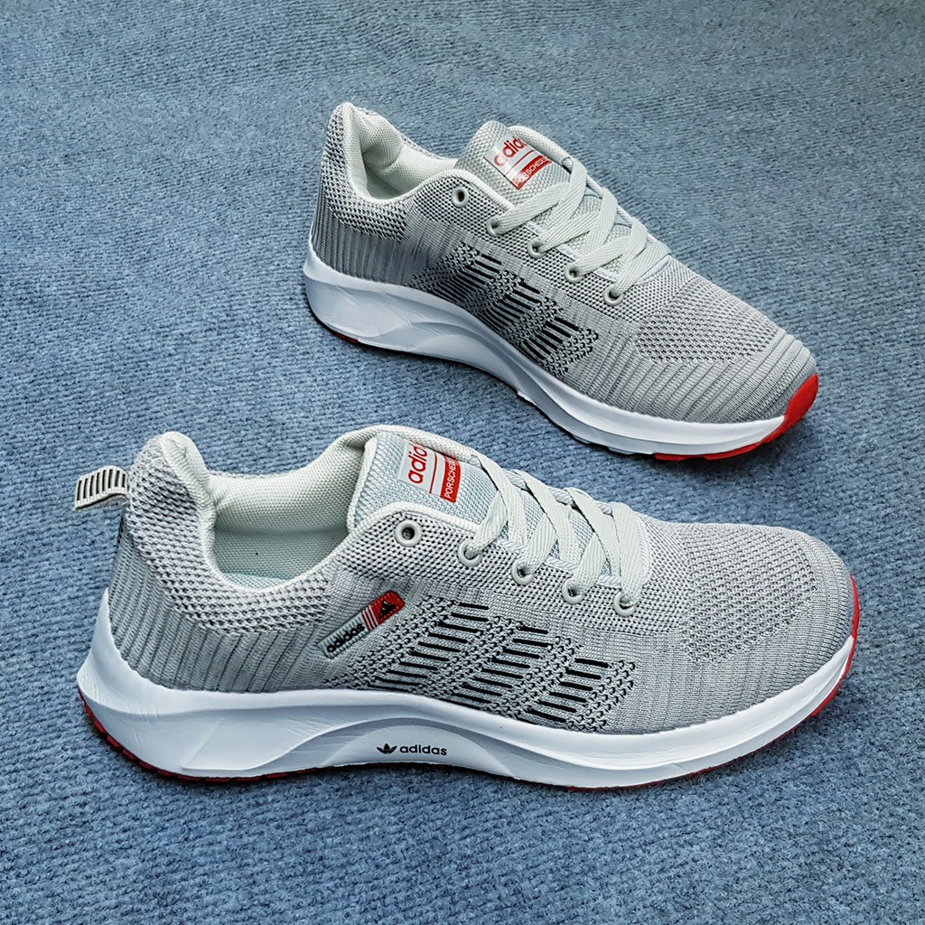 (Ảnh thật+hàng đẹp) Giày Nam Giày thể thao Nam xám cực bền, cực nhẹ | BigBuy360 - bigbuy360.vn