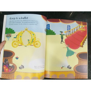 Dính dán - Usborne sticker book - Ballet Show