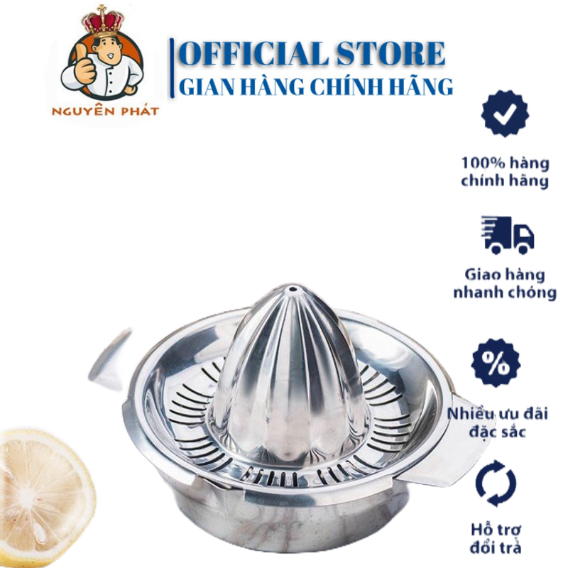 Dụng cụ vắt cam, chanh inox - Khay vắt cam bằng tay chất liệu inox cao cấp Tiện Dụng - Dụng Cụ Pha Chế Đà Nẵng