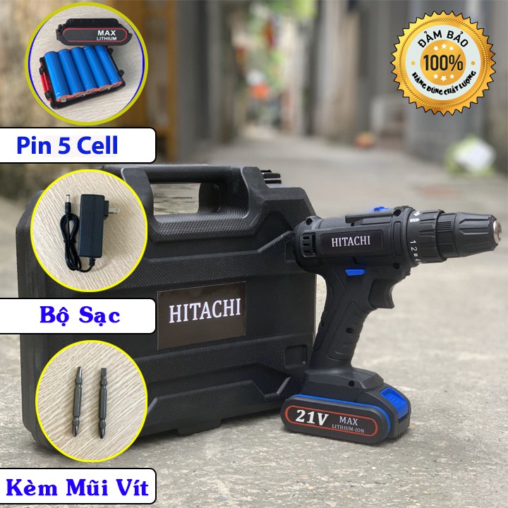 Khoan Pin 21v Hitachi Máy Khoan Pin Nhật bản